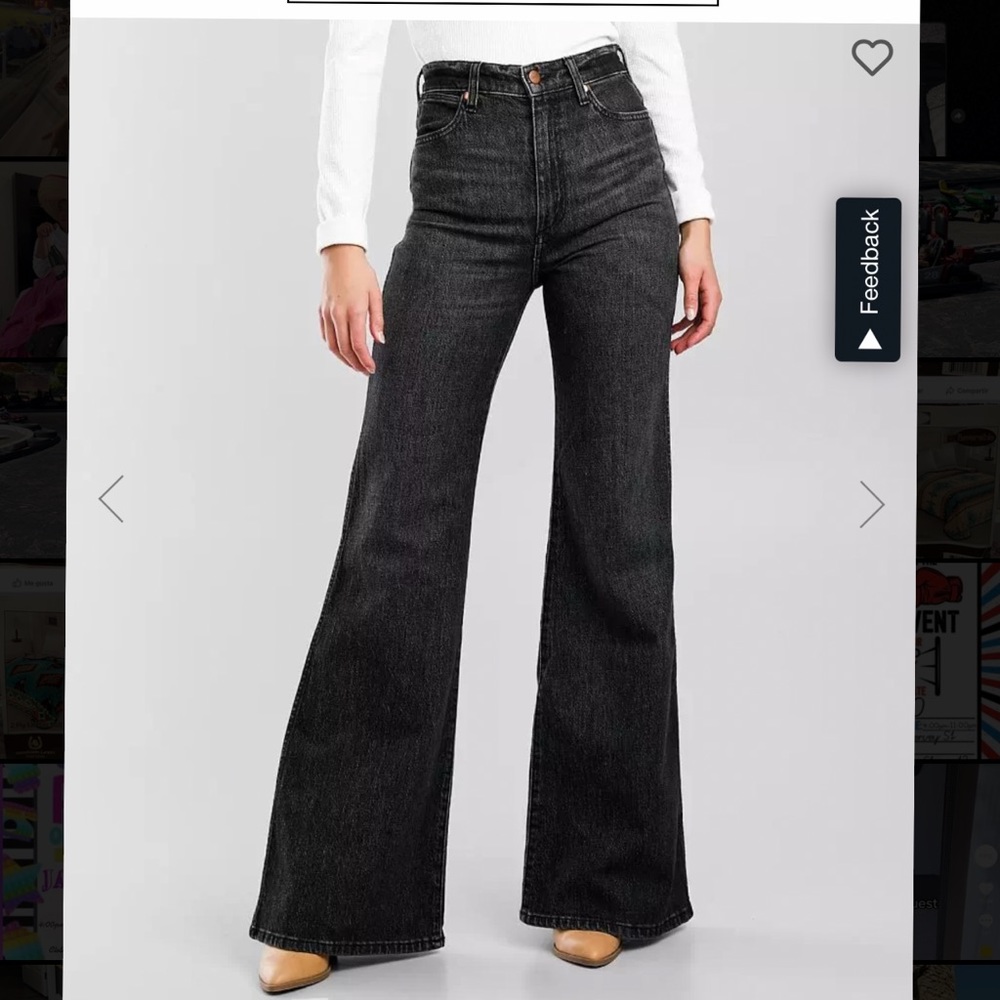 Wrangler Wanderer High Rise Flare Jean
